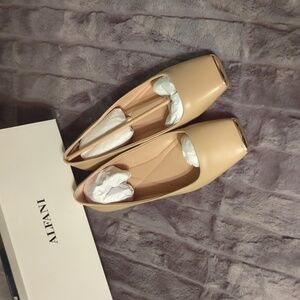 Nude colored flats